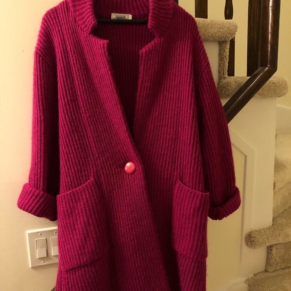 Vintage Wool Sweater/Jacket - Picture 6 of 6